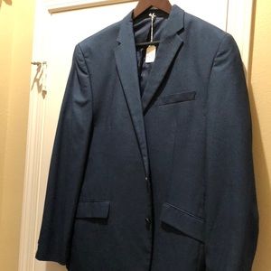 Blue & Navy Houndstooth Blazer